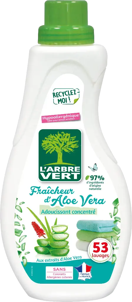 Adoucissant Aloé Vera 800 ml