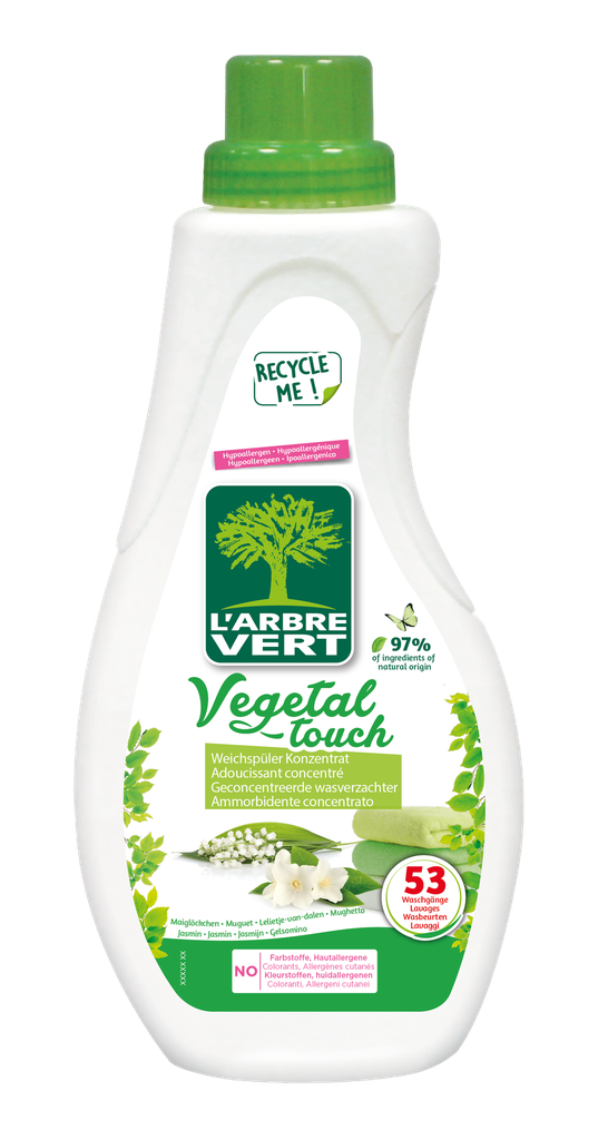 Adoucissant Végétal Touch (souffle de pureté) 800 ml