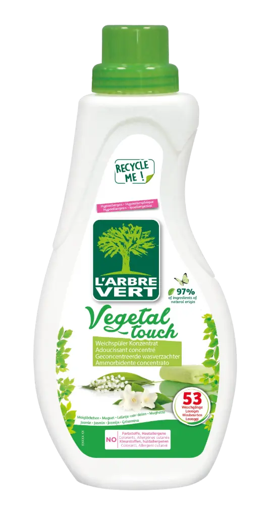 [AV28861] Végétal Touch wasverzachter (een vleugje puurheid) 800 ml