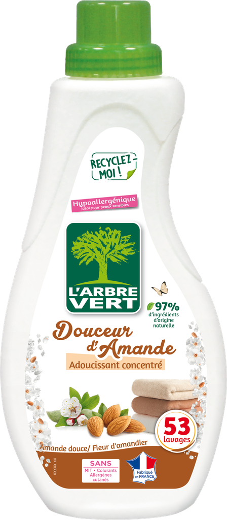 Adoucissant douceur d'amande 800 ml