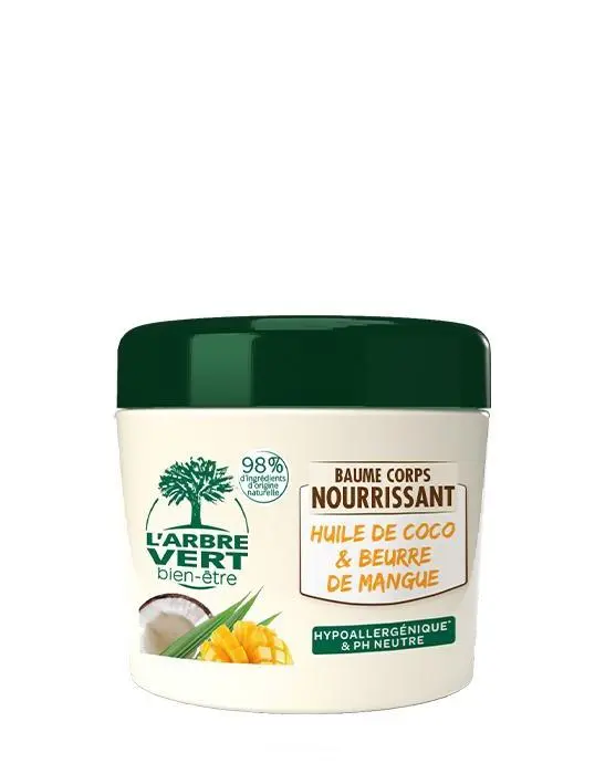 Voedende bodybalsem kokosolie & mangoboter 185 ml