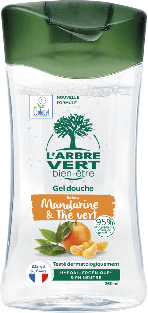 Crème de douche Mandarine Thé vert 250 ml