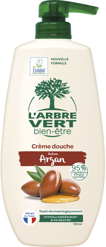Crème douche Nourrissant aux extraits d'Argan 720 ml