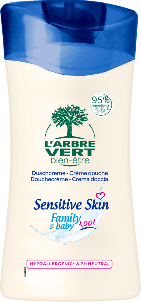 Crème douche Peaux Sensibles 250 ml