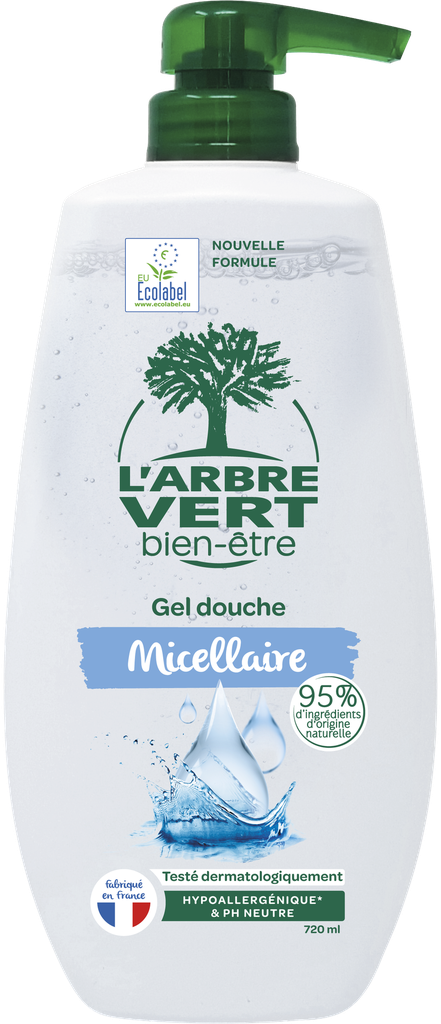 Crème douche purifiant micellaire 720 ml