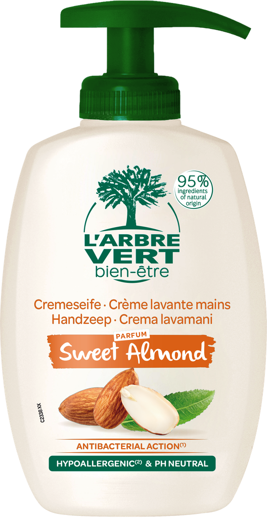 Crème lavante mains Amande douce  300 ml