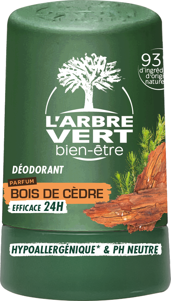 Déodorant bille homme bois de cèdre