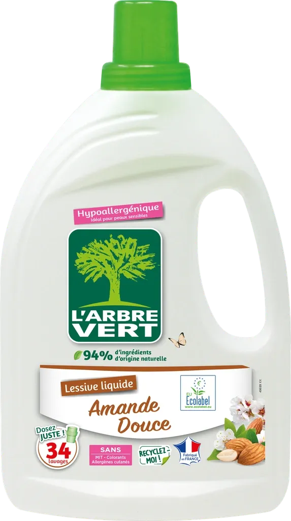 Lessive liquide amande douce