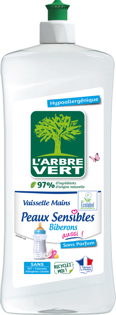 Liquide vaisselle Peaux sensibles et biberons 750 ml