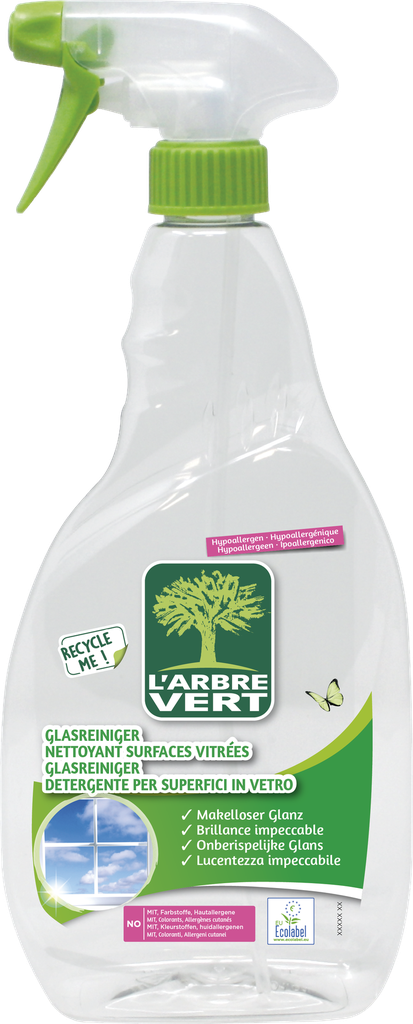 Nettoyant spray vitres menthe 740ml