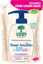 ​Recharge crème lavante main peaux sensibles 300 ml
