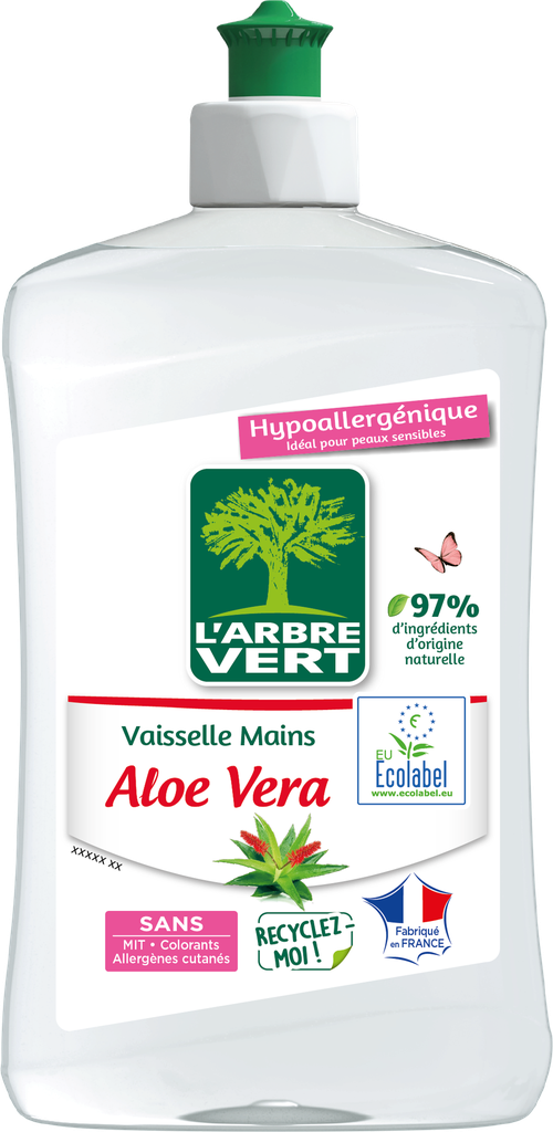 [AV30907C] Vloeibaar Afwasmiddel Aloë Vera