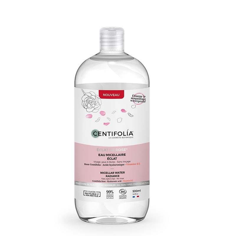 Micellair water Éclat de Rose® BIO 500 ml