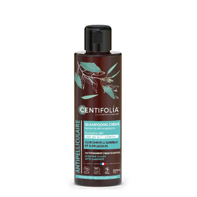Shampooing crème antipelliculaire - cuir chevelu sensible BIO 200 ml