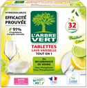 Tablettes lave-vaiselle tout-en-un Parfum citron 