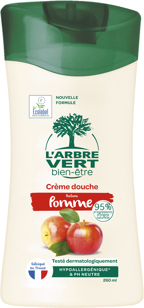 Crème douche  pomme