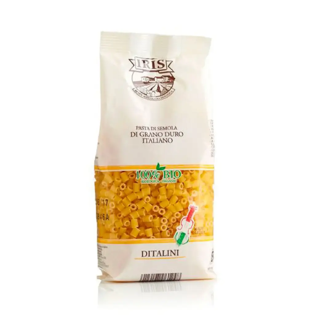 [P1006] Tarwegries Ditalini Rigati IRIS  BIO 250 g