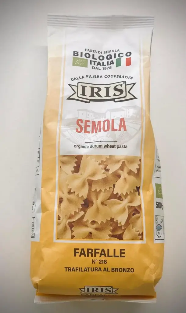 [P1009] Tarwegries Farfalle IRIS  BIO 500 g