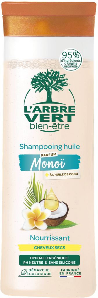 [AV29985] Shampooing huile Monoï, coco, fleur Tiare 250 ml
