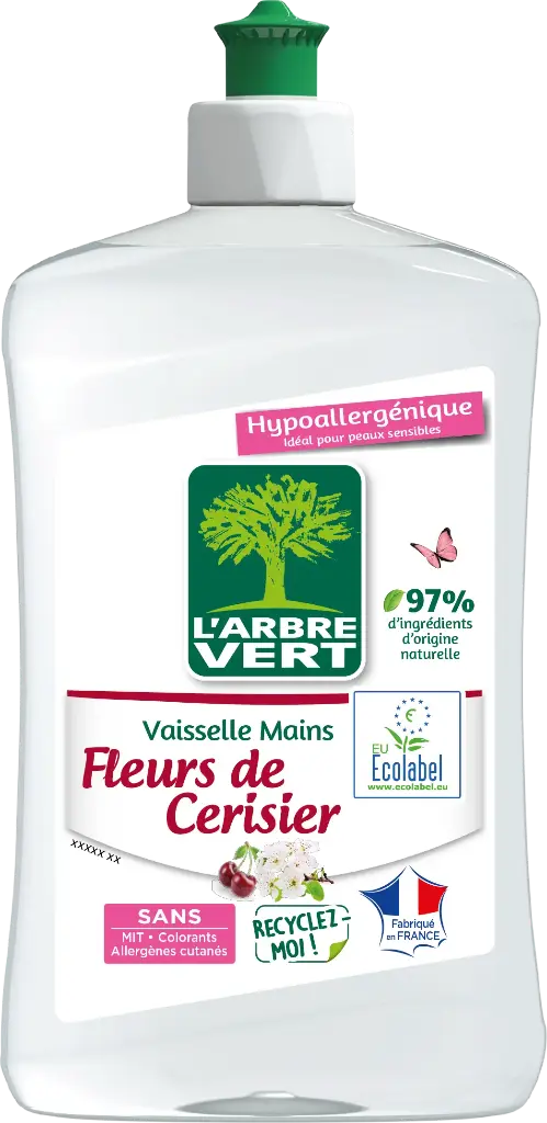 Liquide vaisselle mains fleurs de cerisier 500 ml