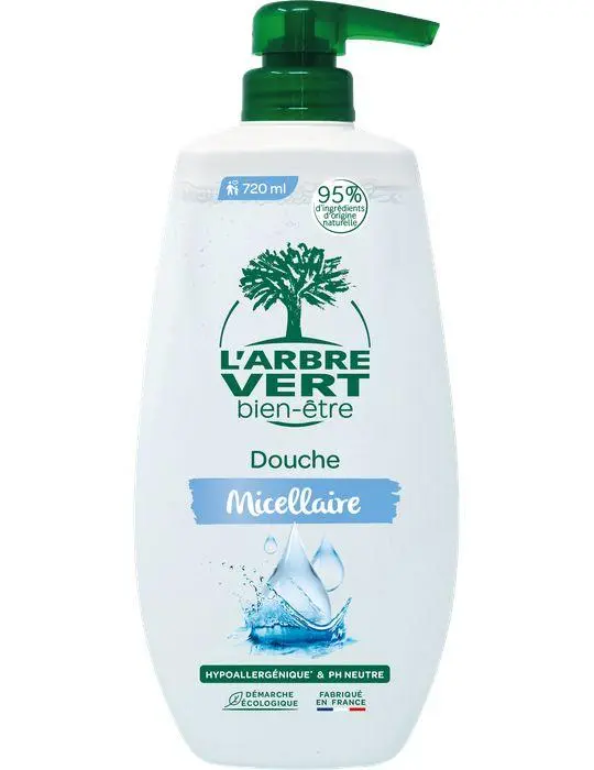 Crème douche purifiant micellaire 720 ml