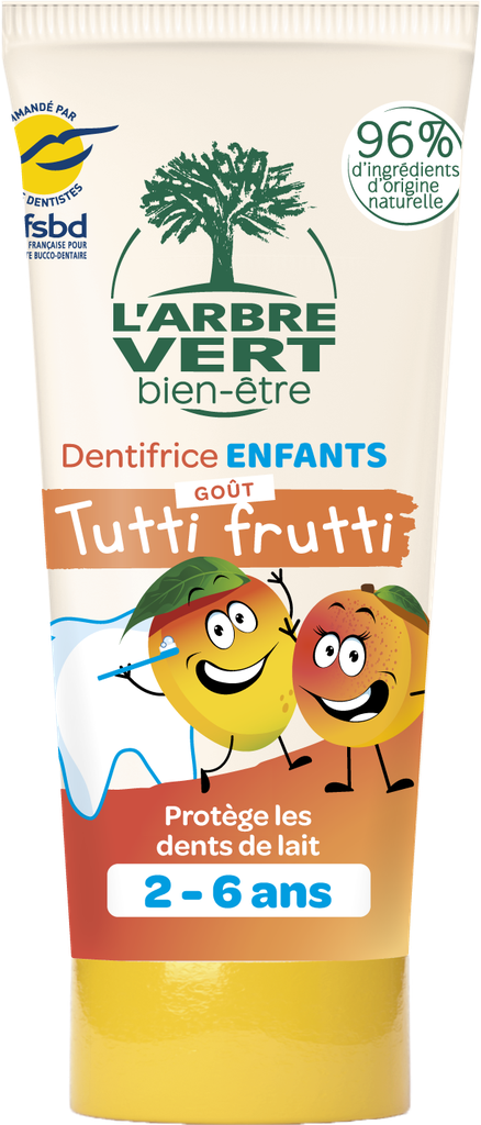 Dentifrice enfants 2-6 ans Tutti Frutti 50 ml