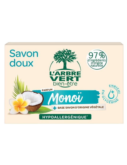 Monoï zachte zeep 90 gr