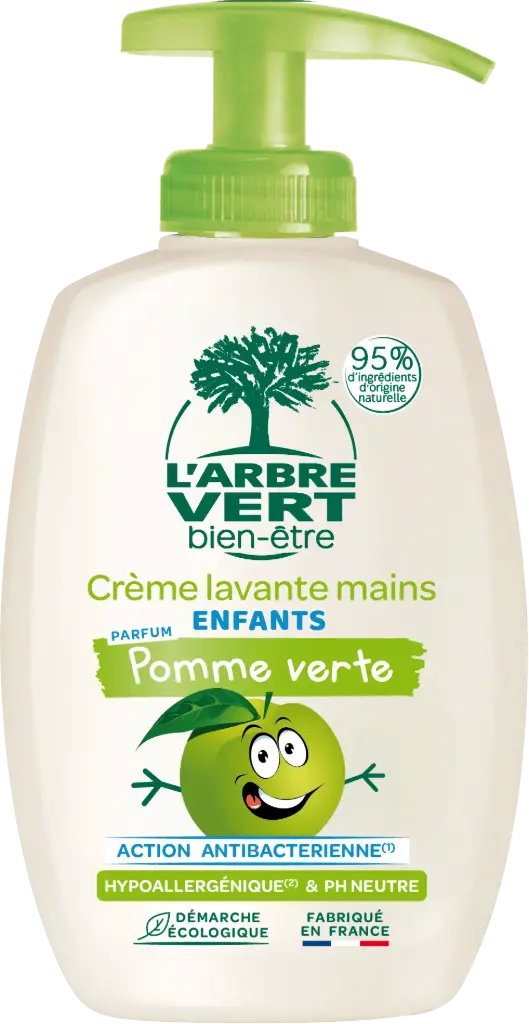 Crème Lavante Main Enfant Pomme