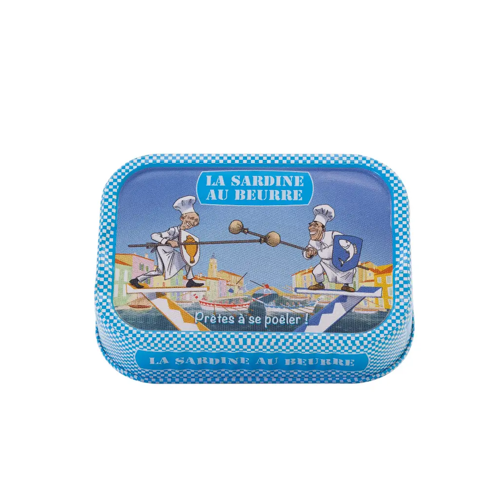 Sardines beurre et fleur de sel