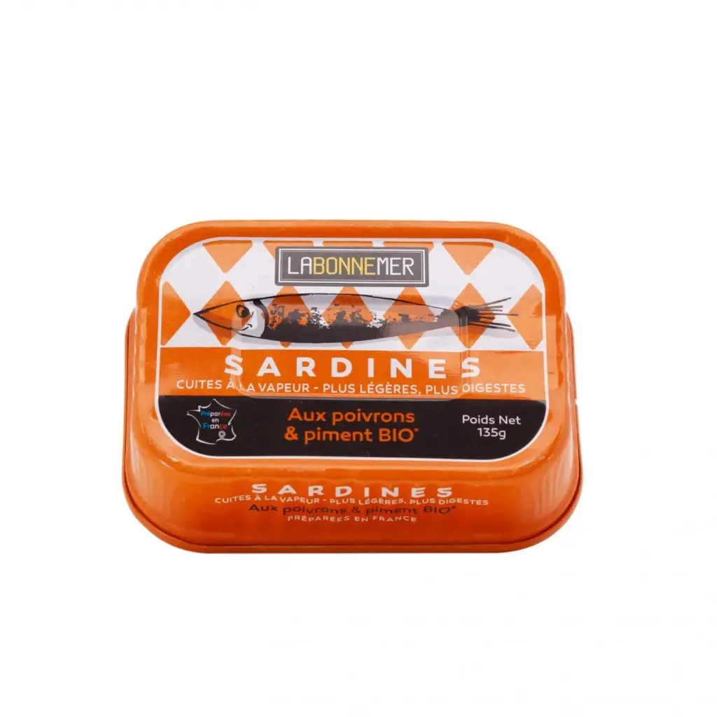 [LBM011] Sardines poivrons-piments BIO