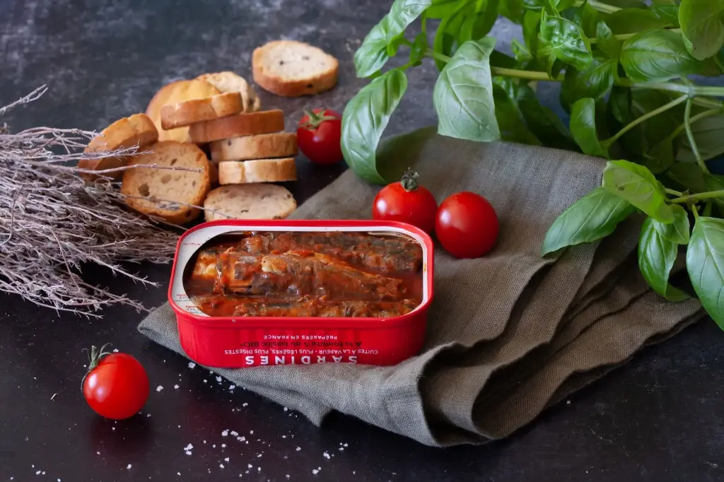 Sardines tomate-basilic BIO