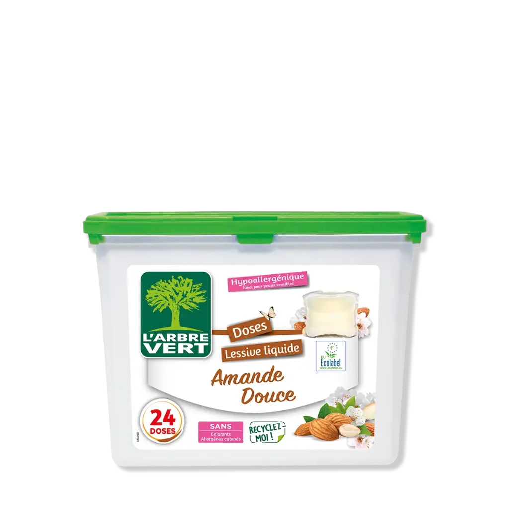 Dose lessive liquide amande-24 doses