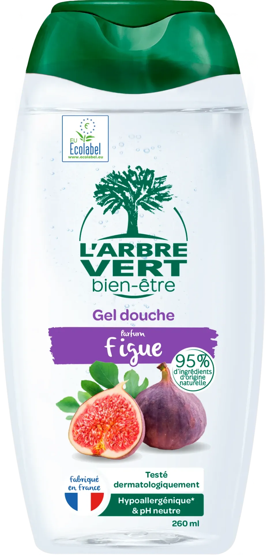 Gel douche parfum figue - 260 ml