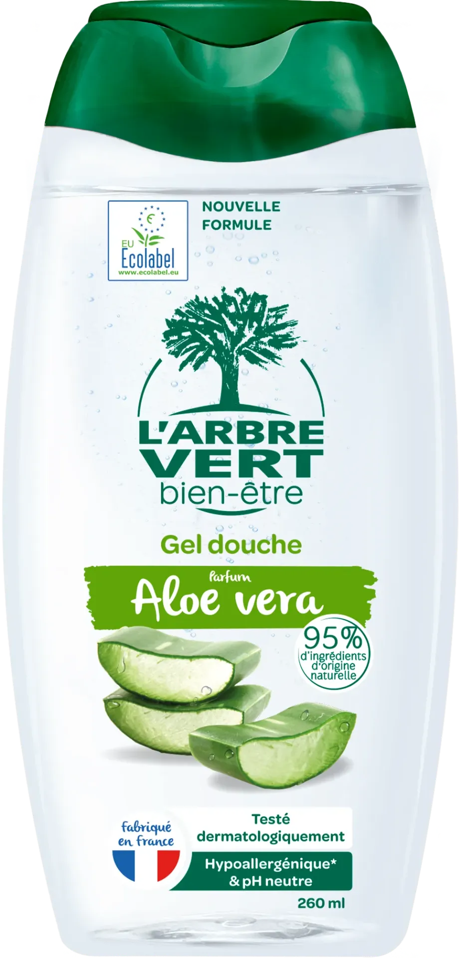 [AV400551] Crème de douche aux extraits d'Aloe Vera 260 ml