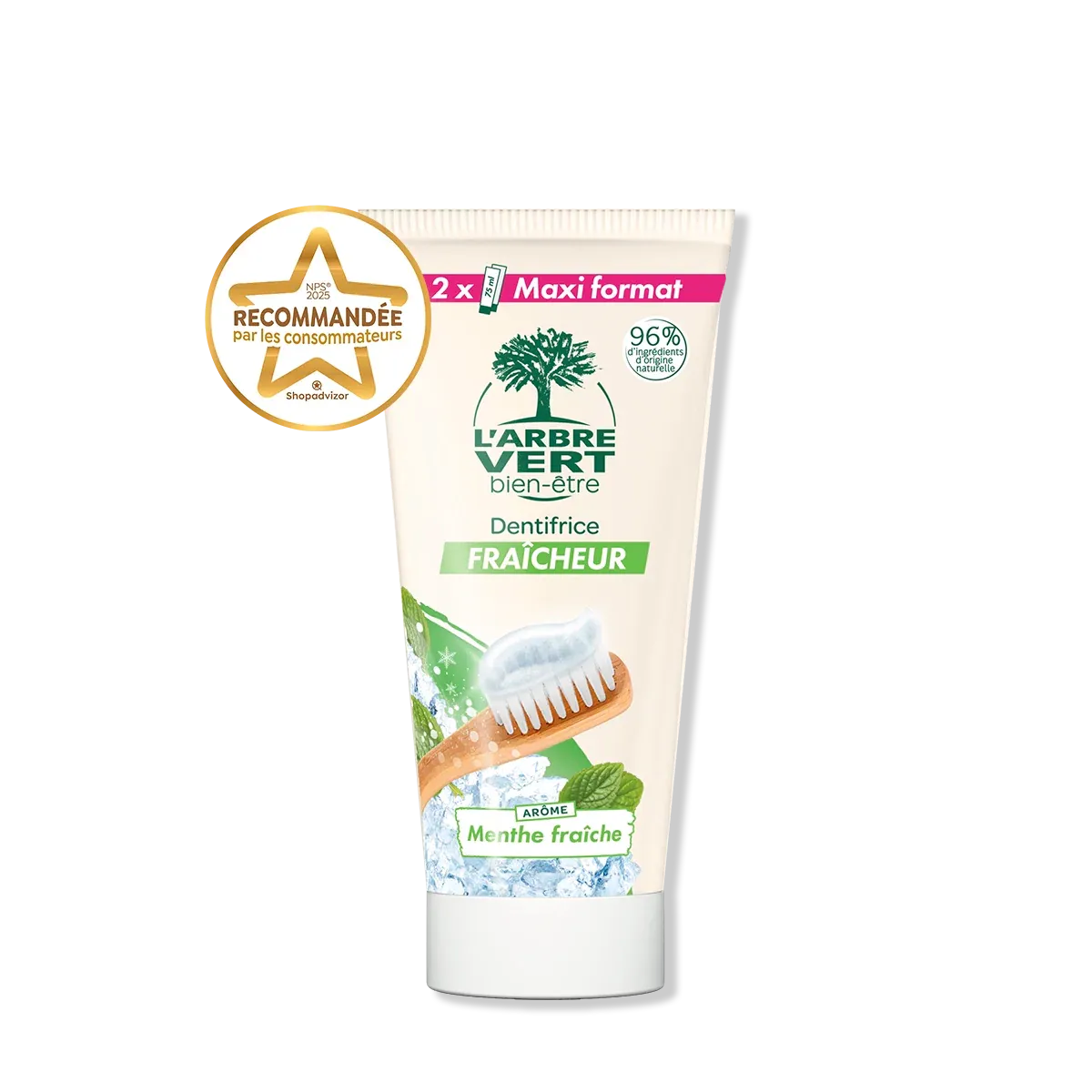 [AV500172] Tandpasta voor een frisse adem Maxi-formaat 150 ml