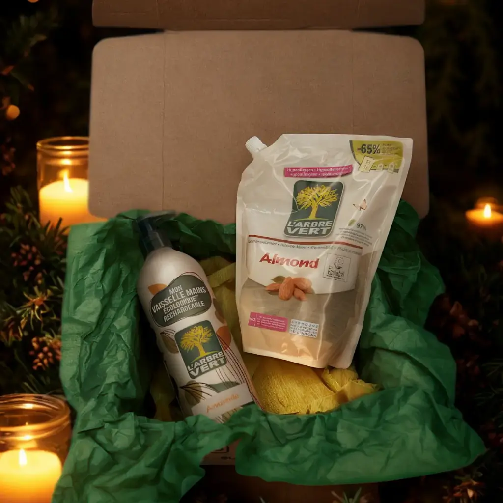 Coffret cadeau - Vaisselle amande