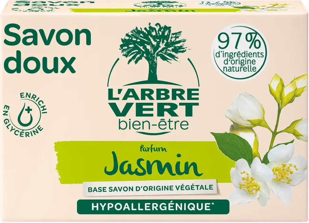 [AV500225] ​​Savon doux Jasmin 90gr