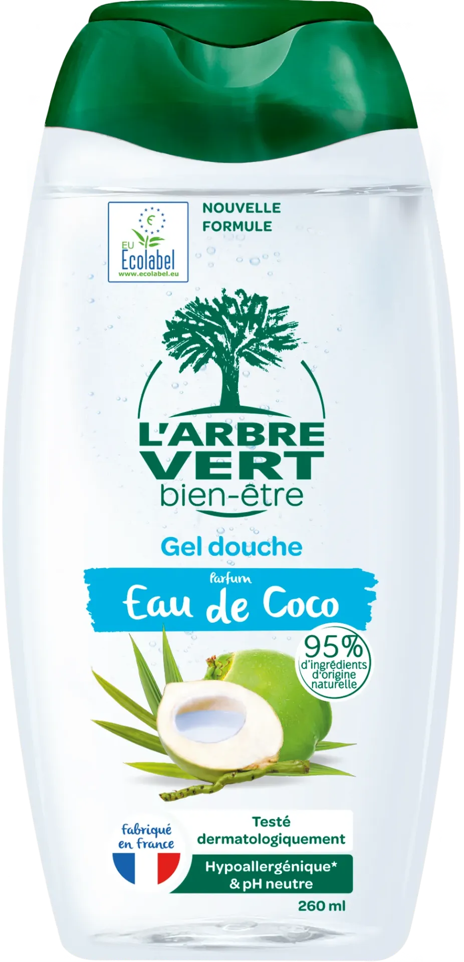 [AV400550] Crème de douche aux extraits de Coco - 260 ml