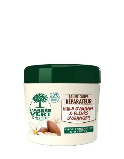 [AV29579] Baume pour le corps Réparateur huile d'argan & fleurs d'oranger 185 ml