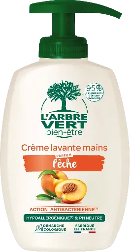 [AV28478] Crème lavante mains aux extraits de Pêche 300 ml