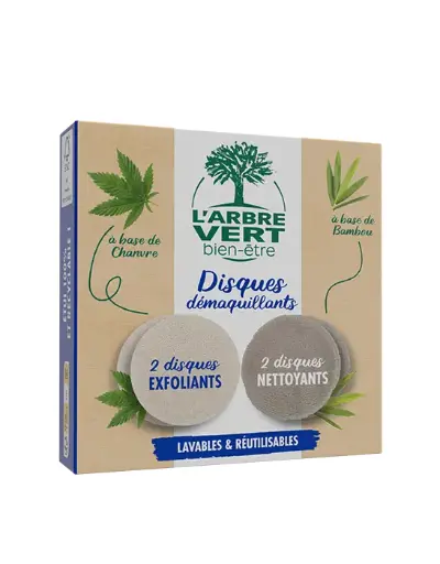 [AV30000] Wasbare en herbruikbare make-up remover pads