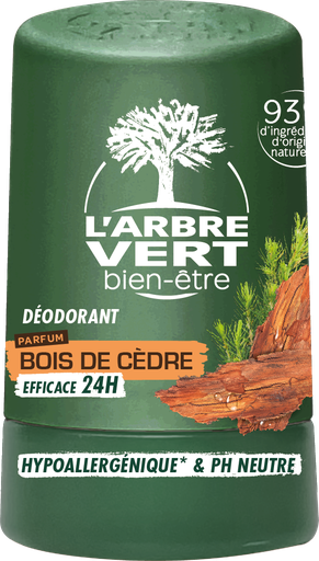 [AV29572] Déodorant bille homme bois de cèdre