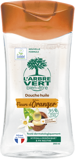 [AV29569] Huile de douche macadamia et fleurs d'oranger 250 ml