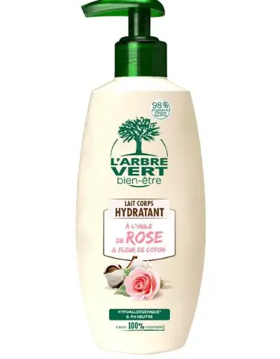 [AV29661] Lait pour le corps Hydratant huile de rose & fleurs coton 250 ml