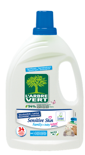 [AV30648C] Lessive liquide peaux sensible 1,53 L - 34 lavages
