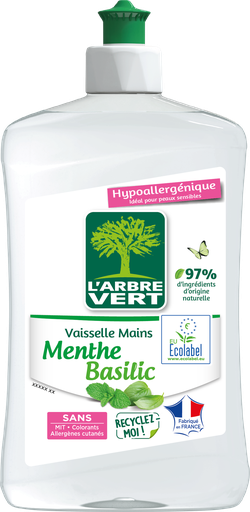 [AV30027] ​​Handafwasmiddel Mint Basil 500 ml