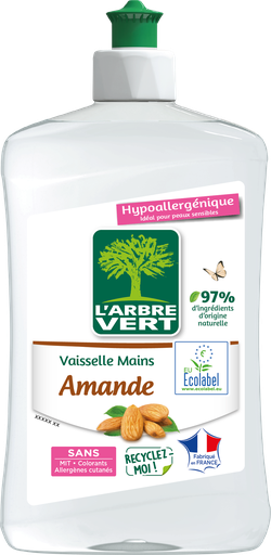 [AV30905C] ​​Vaisselle mains amande 500 ml