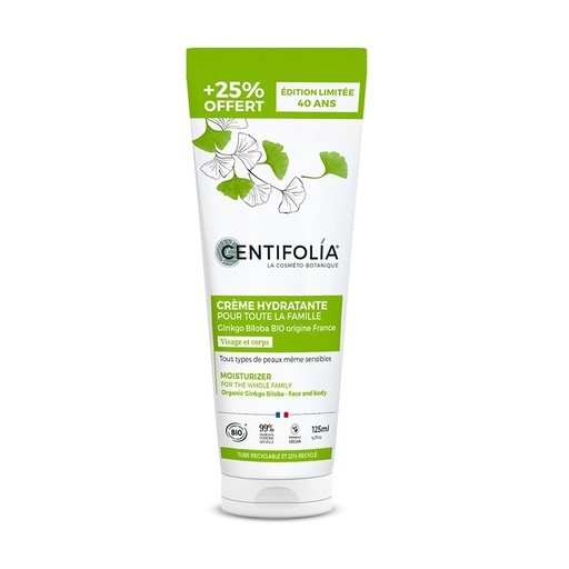 [CEN2000] Crème hydratante pour la famille BIO 125 ml
