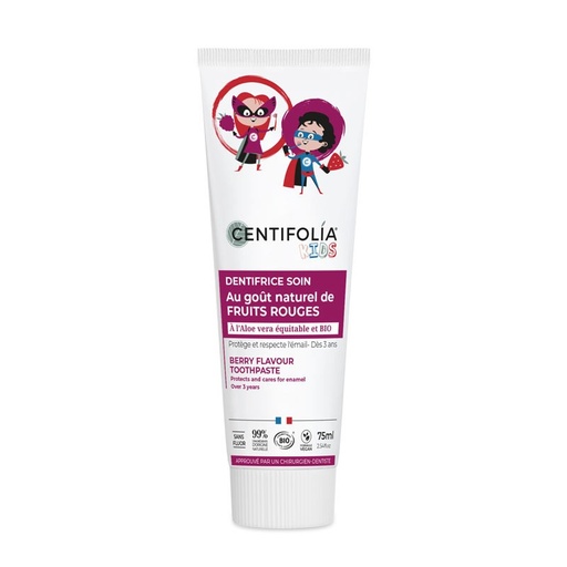 [CEN5005B] Dentifrice fruits rouges enfants BIO 75ml