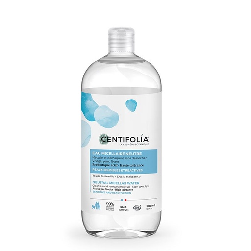 [CEN3407] Neutrale biologische micellair water 500 ml